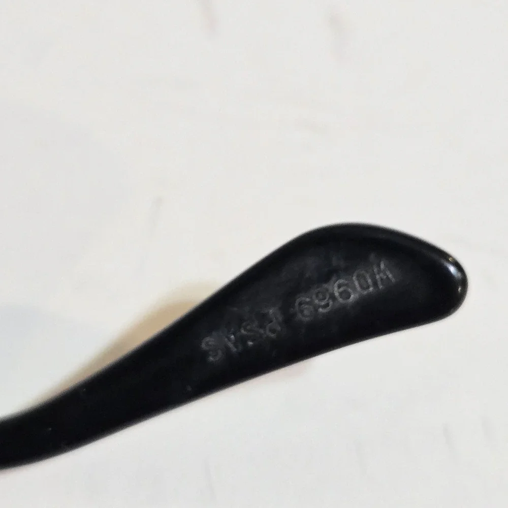 Ray-Ban Sunglasses Unisex Black Vintage Bausch & Lomb W0969 PSAS Oval Metal Read